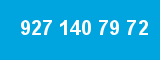 927 140 79 72 927 140 79 72